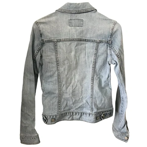 Old Navy light wash classic denim jacket size small lightweight jean jacket - Picture 5 of 5